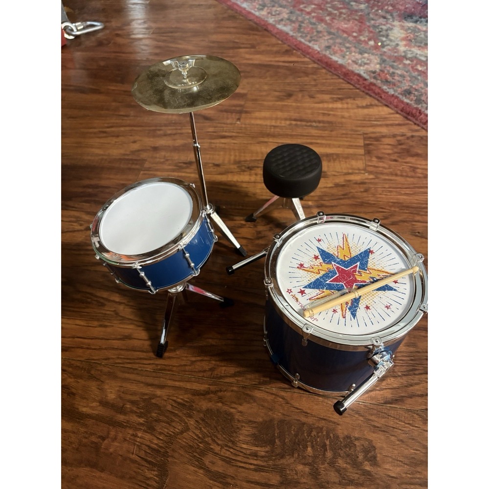 American Girl Logan's Rhythmic Drum Set Logan Everett Incomplete